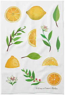 Lemons-and-Leaves-Customizable-Kitchen-Towel-by-ebgraphics-on-zazzle